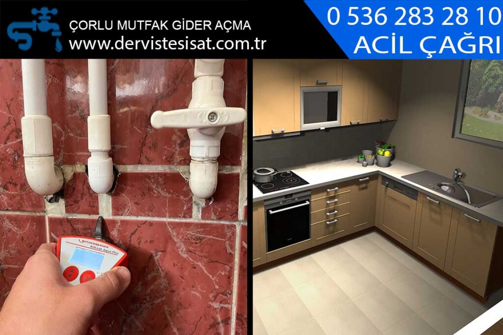 çorlu mutfak gider açma
