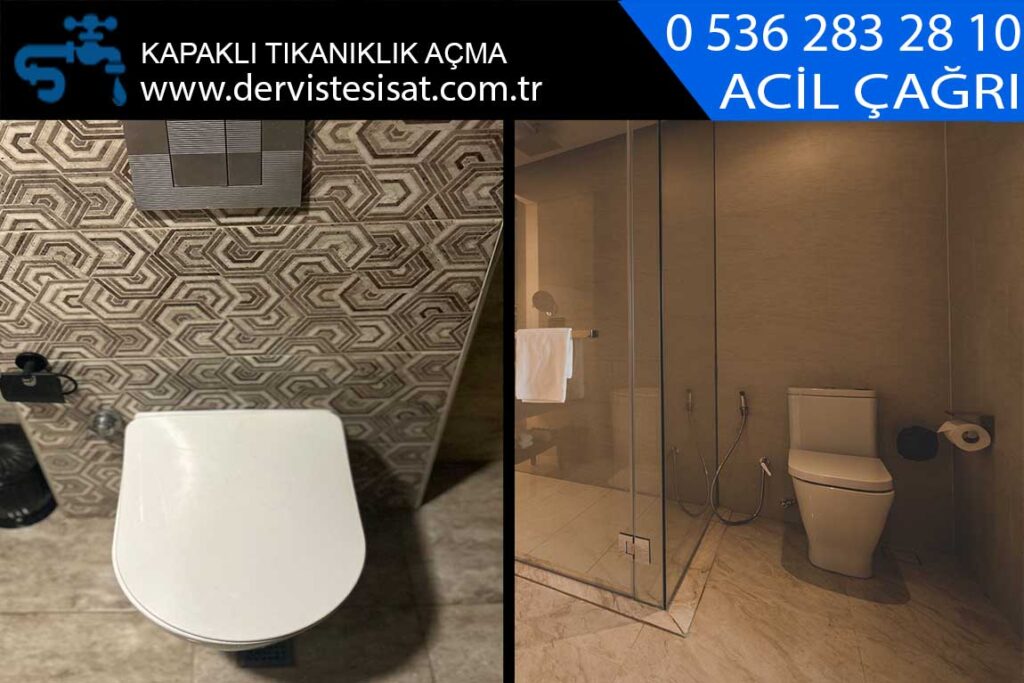 kapaklı tıkanıklık açma