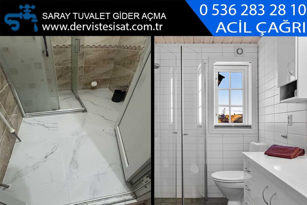 saray tuvalet gider açma