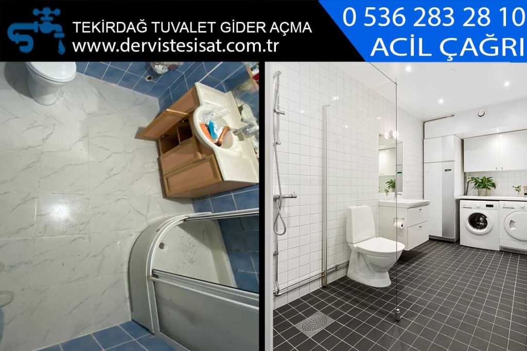 tekirdağ tuvalet gider açma