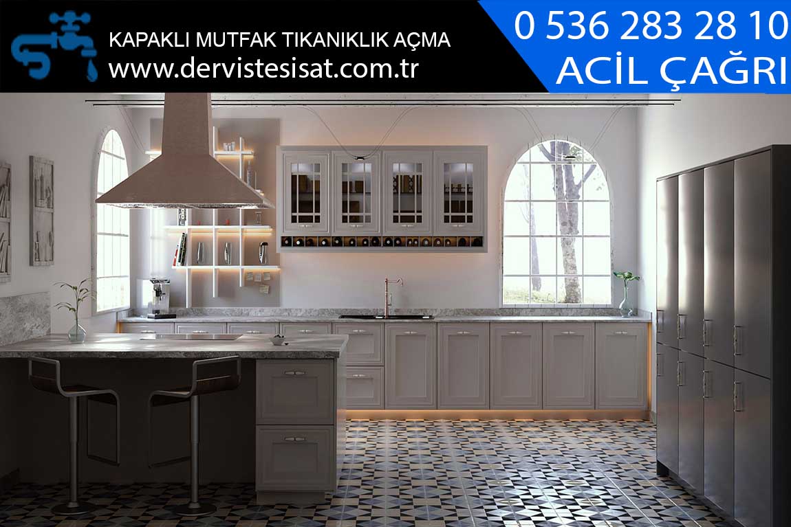 kapaklı mutfak tıkanıklık açma