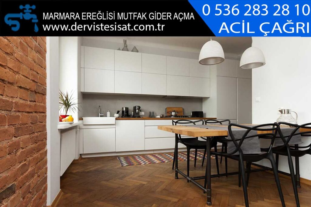 marmara ereğlisi mutfak gider açma