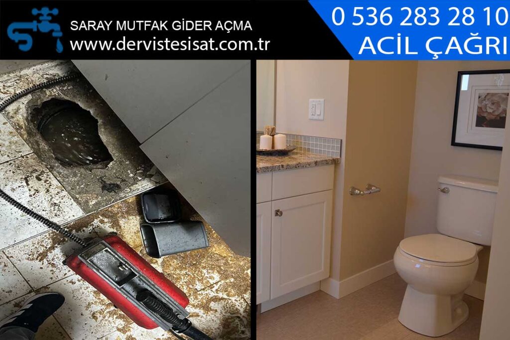 saray mutfak gider açma