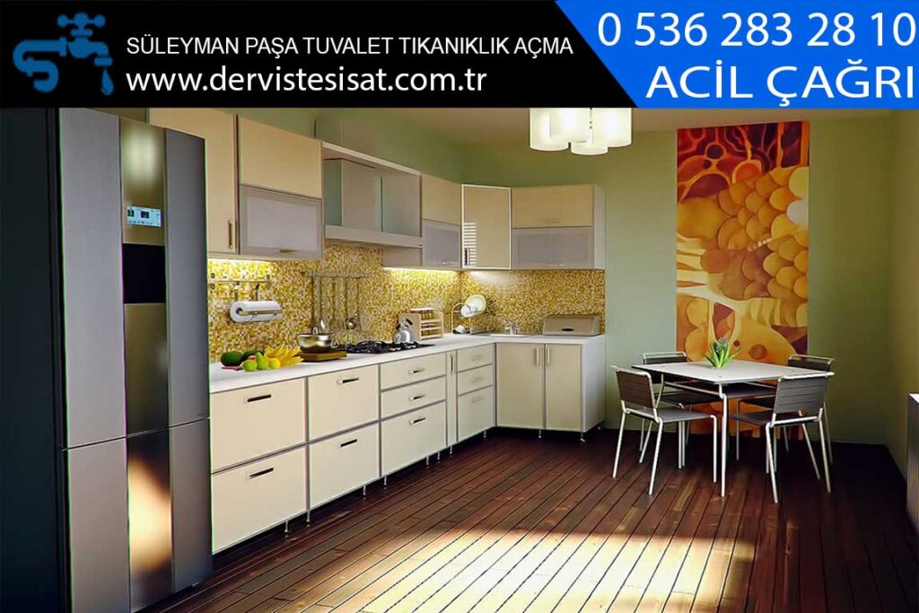 süleyman paşa tuvalet tıkanıklık açma