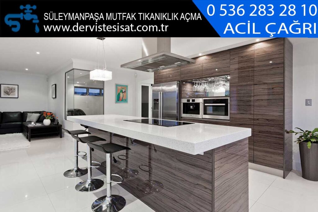 süleymanpaşa mutfak tıkanıklık açma