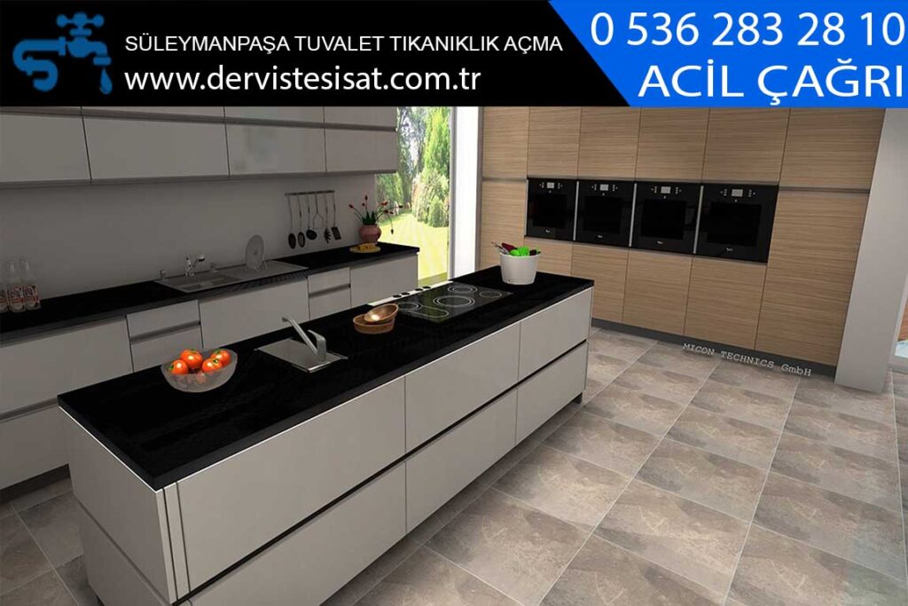 süleymanpaşa tuvalet tıkanıklık açma